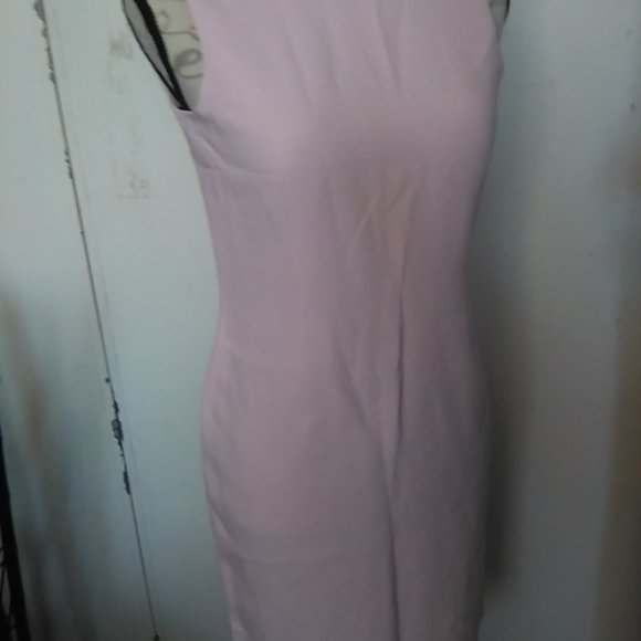 Size 2P Casual Annie Petite Light Pink Sleeveless Dress - Picture 1 of 2